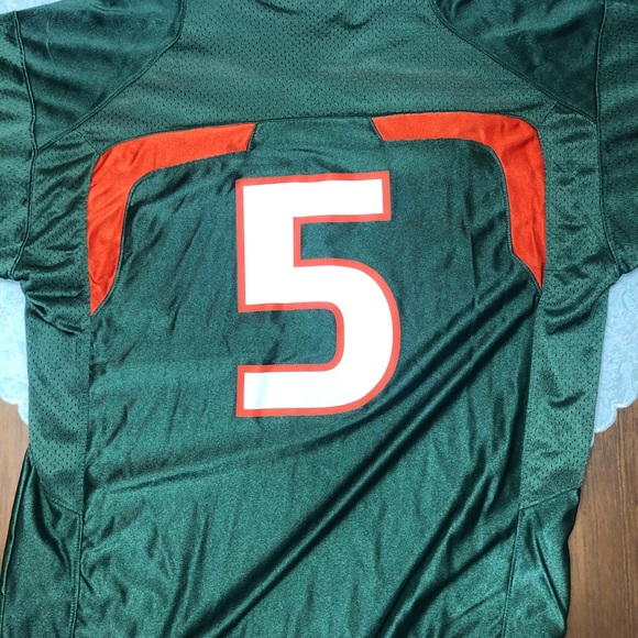 University of Miami (FL) (NCAA) Football Jersey - Picture 2 of 5